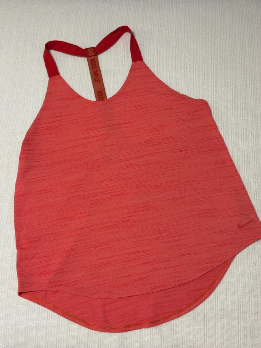 Nike Dri-Fit Tank / Orange / Medium